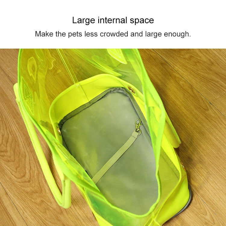 DODOPET Outdoor Portable Fashion Transparent Cat Dog Pet Carrier Bag Handbag Shoulder Bag, Size: 36 x 20 x 30cm, Size: 36 x 20 x 30cm