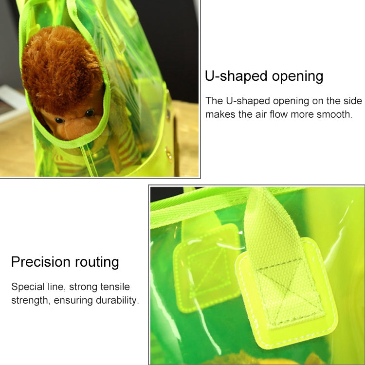 DODOPET Outdoor Portable Fashion Transparent Cat Dog Pet Carrier Bag Handbag Shoulder Bag, Size: 36 x 20 x 30cm, Size: 36 x 20 x 30cm