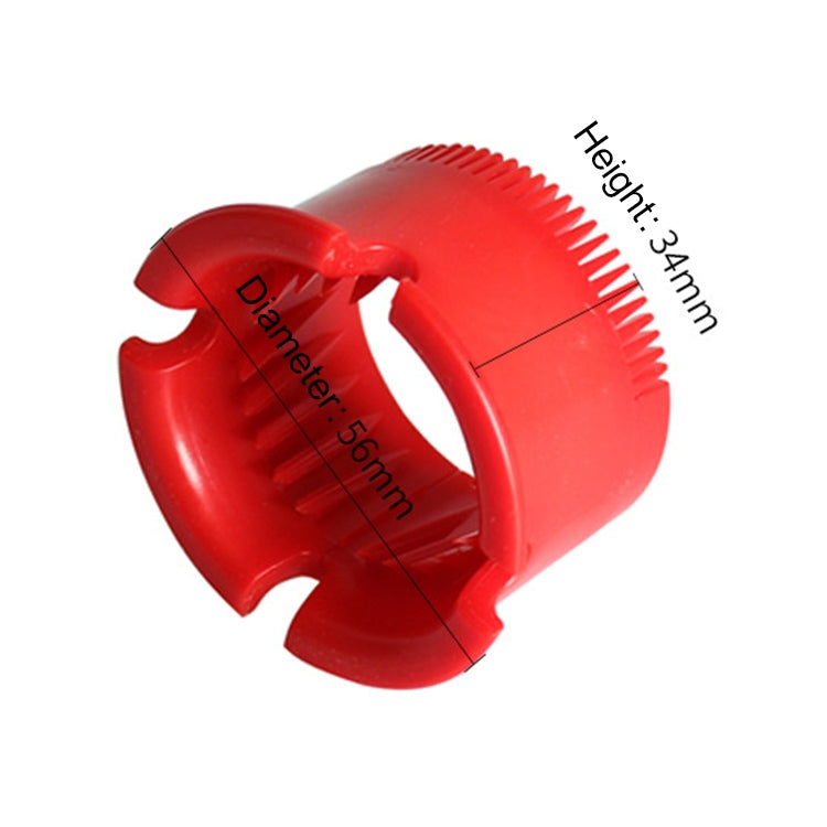 Sweeping Robot Roller Brush Round Cleaner Accessories for iRobot 620/630/650/770/780, Round Cleaner Red