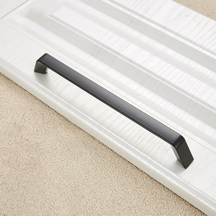9009_192 Simple Black Drawer Cabinet Handle, 9009_192