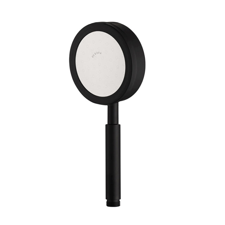 Removable and Washable 304 Stainless Steel Round Pressurized Handheld Shower Head, Size: 117mm, Pattern J