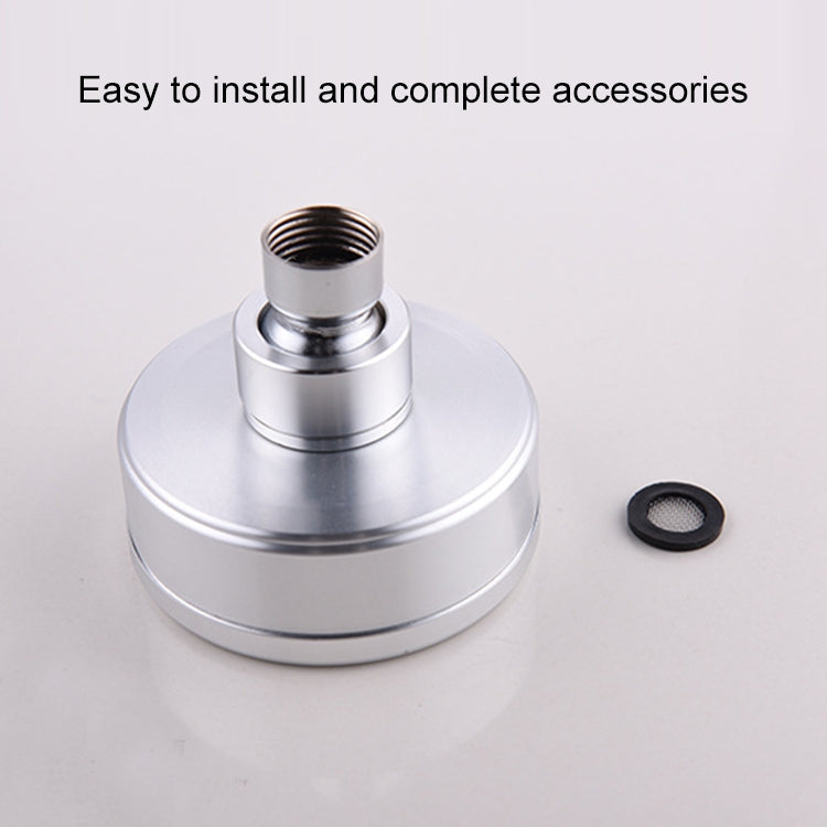 Removable and Washable 304 Stainless Steel Round Pressurized Handheld Shower Head, Size: 117mm, Pattern J