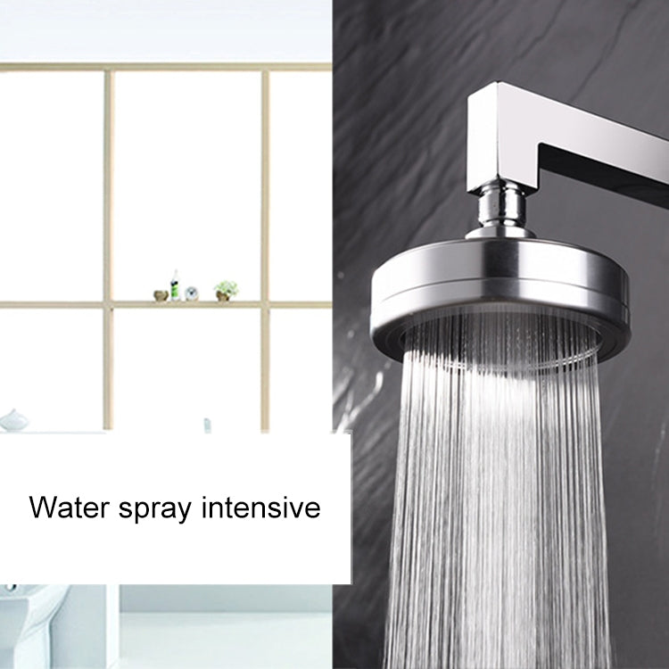 Removable and Washable 304 Stainless Steel Round Pressurized Handheld Shower Head, Size: 117mm, Pattern J