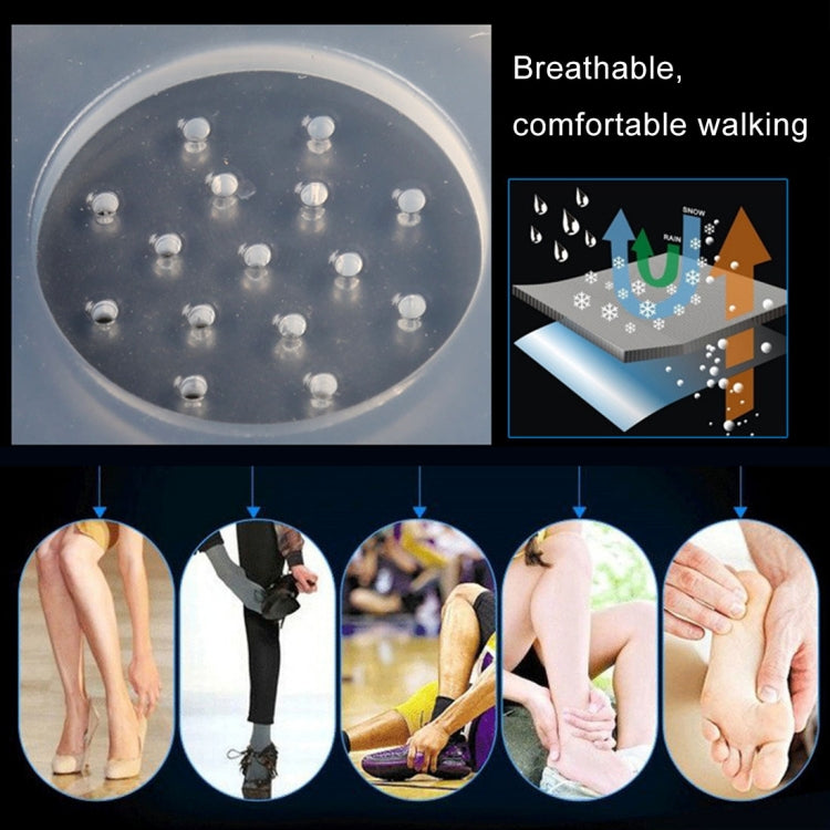 1 Pair Silica Gel Comfort Cushioning Heel Pads, Size: S, Size: S