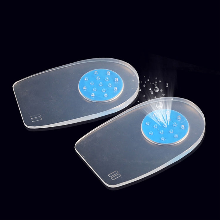 1 Pair Silica Gel Comfort Cushioning Heel Pads, Size: M, Size: M