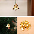 10 in 1 Christmas Decorating Christmas Tree Small Bells Decoration Supplies, Size: 2*2cm, Small Bells  Gold, Small Bells Silver