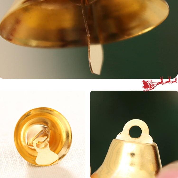 10 in 1 Christmas Decorating Christmas Tree Small Bells Decoration Supplies, Size: 2*2cm, Small Bells  Gold, Small Bells Silver