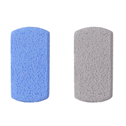 037 Double-color Grindstone Foam Glass Foot Rub, Color Random Delivery, 037