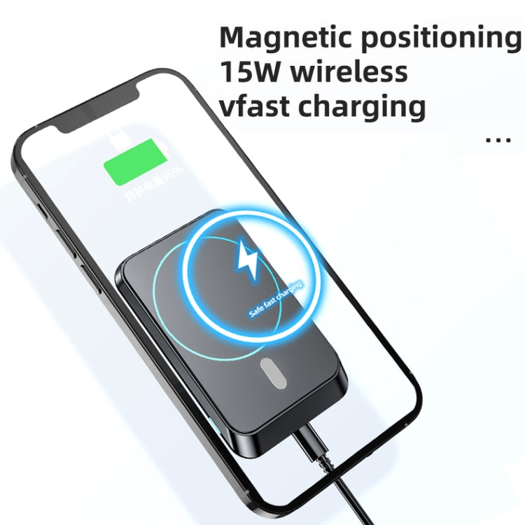 JJT-969 15W Max Output Magnetic Car Air Outlet Bracket Wireless Charger, JJT-969