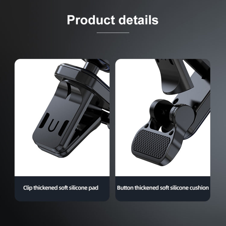 JJT-969 15W Max Output Magnetic Car Air Outlet Bracket Wireless Charger, JJT-969