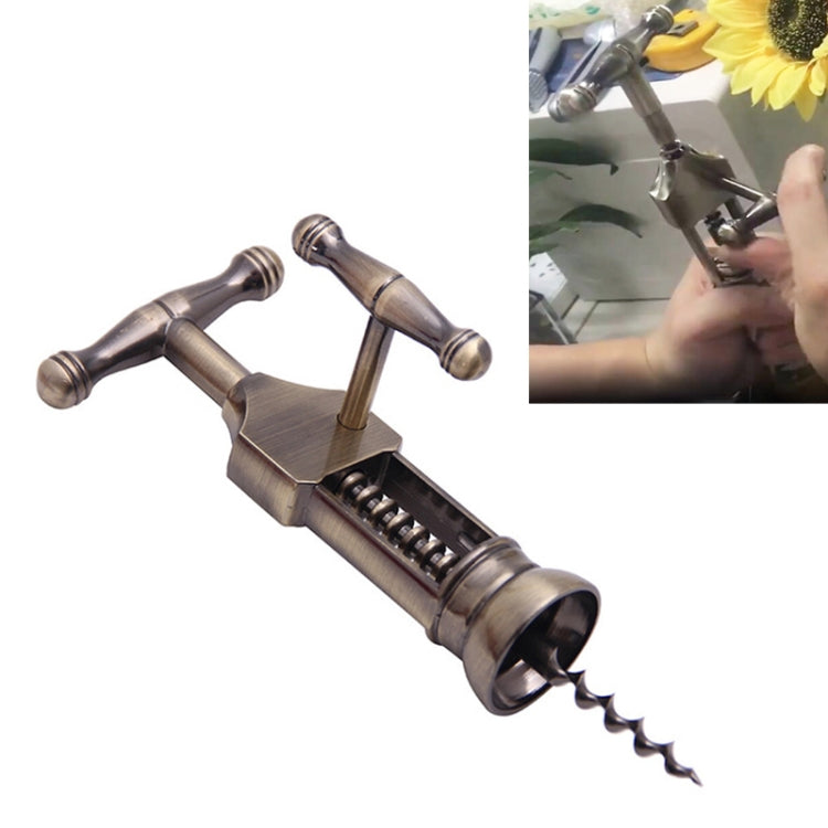 Multifunction Portable Screw Corkscrew Zinc Alloy Wine Bottle Opener, Packing: Gift Box, Gift Box