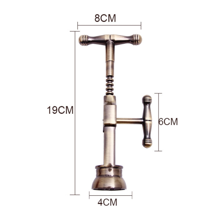 Multifunction Portable Screw Corkscrew Zinc Alloy Wine Bottle Opener, Packing: Gift Box, Gift Box