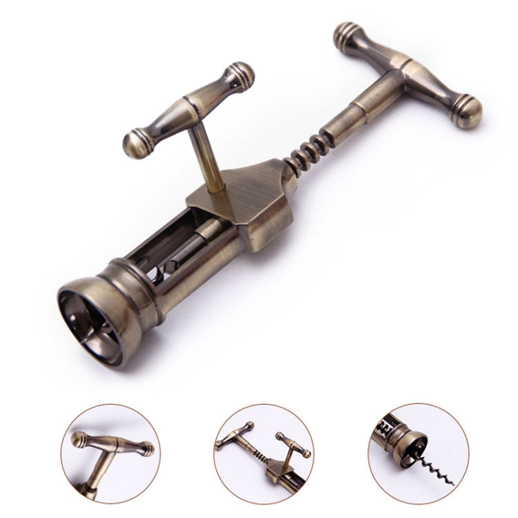 Multifunction Portable Screw Corkscrew Zinc Alloy Wine Bottle Opener, Packing: Gift Box, Gift Box