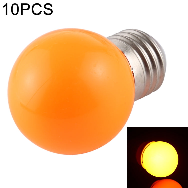 10 PCS 2W E27 2835 SMD Home Decoration LED Light Bulbs, DC 12V, DC 12V