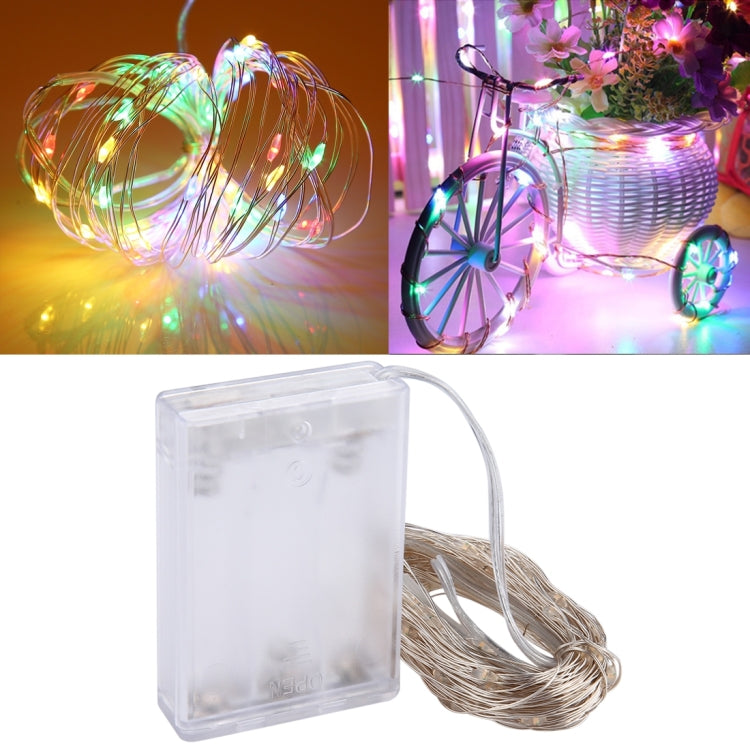 100 LEDs SMD 06033 x AA Batteries Box Fairy Lamp Decorative Light, DC 5V, 10m Yellow Light, 10m Blue Light, 10m Colorful Light, 10m Pink Light, 10m Green Light, 10m Purple Light, 10m Red Light, 10m White Light, 10m Warm White