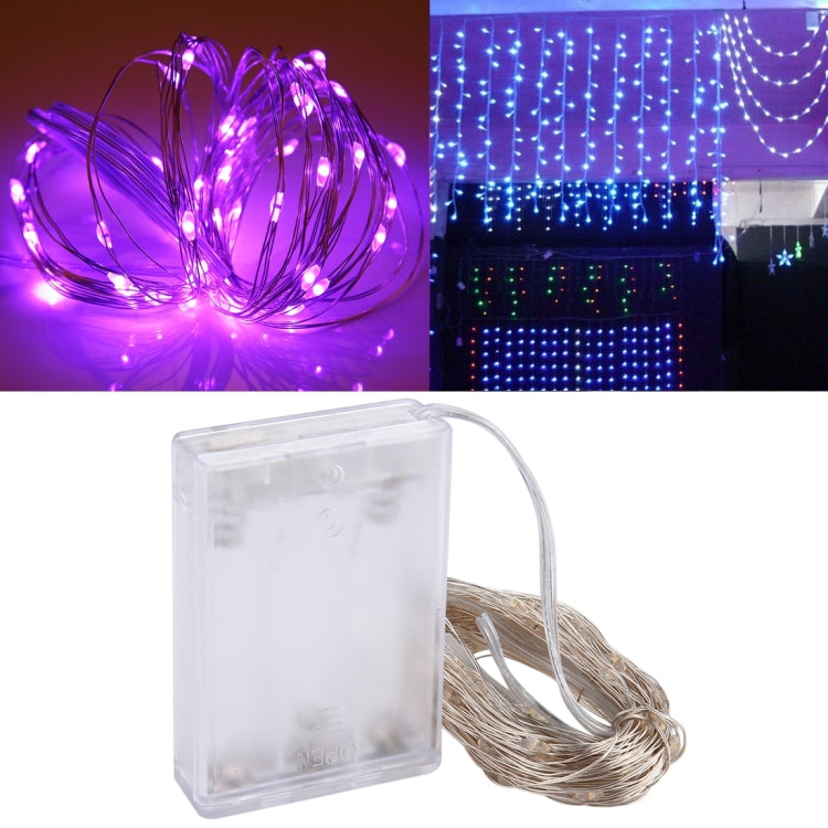 100 LEDs SMD 06033 x AA Batteries Box Fairy Lamp Decorative Light, DC 5V, 10m Yellow Light, 10m Blue Light, 10m Colorful Light, 10m Pink Light, 10m Green Light, 10m Purple Light, 10m Red Light, 10m White Light, 10m Warm White