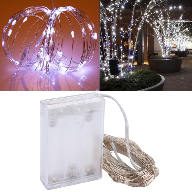 100 LEDs SMD 06033 x AA Batteries Box Fairy Lamp Decorative Light, DC 5V, 10m Yellow Light, 10m Blue Light, 10m Colorful Light, 10m Pink Light, 10m Green Light, 10m Purple Light, 10m Red Light, 10m White Light, 10m Warm White