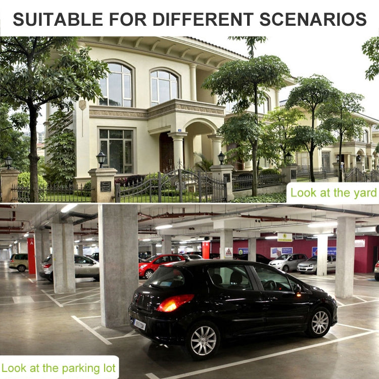 20W LED Smart Sensor Outdoor Floodlight with 1080P Security Camera, 5000K White Light, 5000K