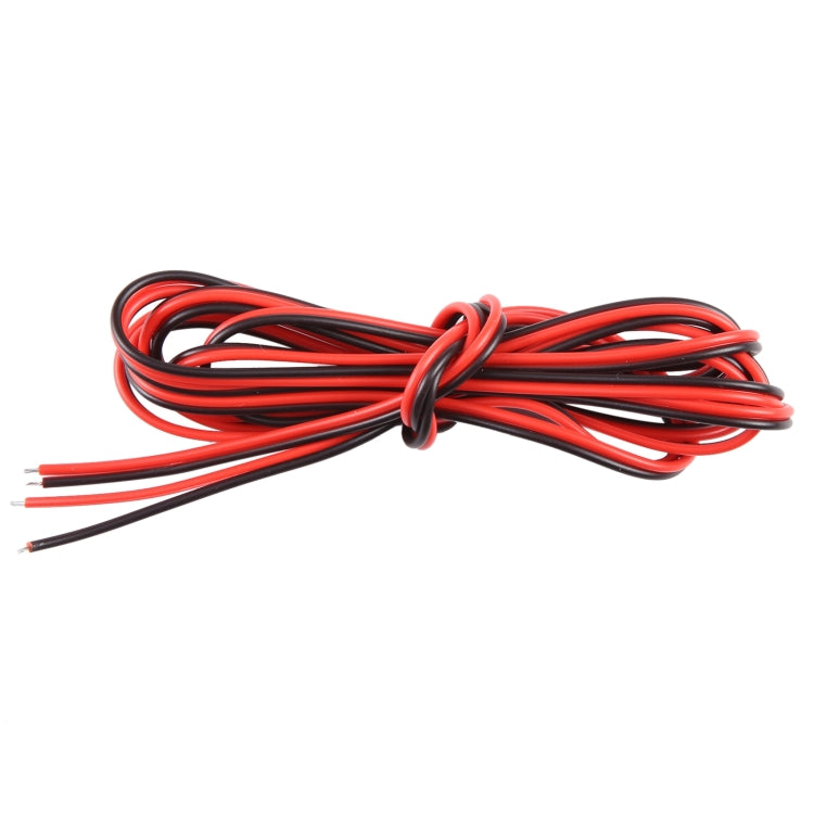 1 Pairs 22AWG Red Black Parallel Circuit Cables, Length: 2m, 2m