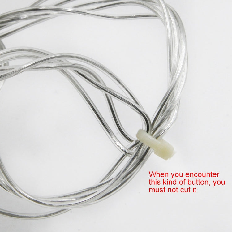 100 LEDs Fairy String Decorative Light with End Joint & 8 Model Functions, US Plug, 10m Colorful Light, 10m White Light, 10m Warm White
