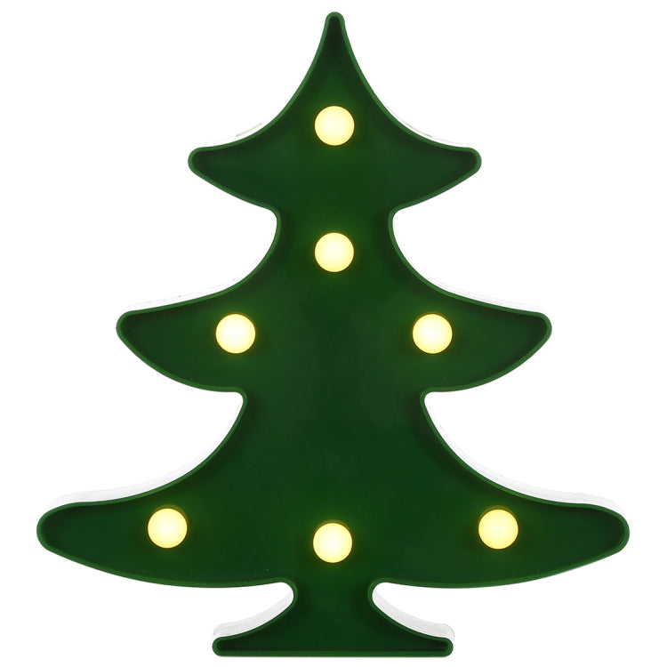 2 x AA Batteries Powered Party Festival Table Wedding Lamp Night Light, Christmas Tree