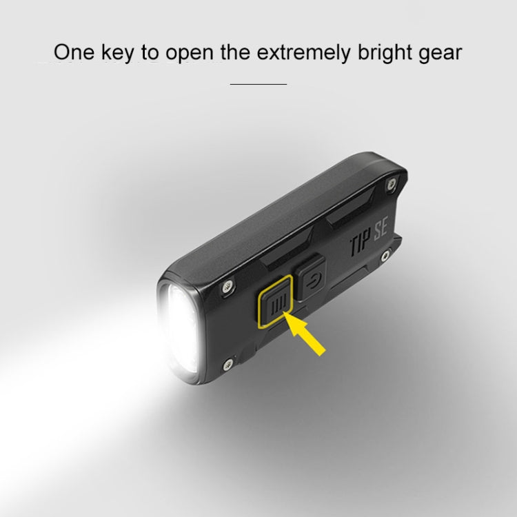 Nitecore 700 Lumens TIP SE Mini LED Glare Flashlight USB Rechargeable Metal Lamp