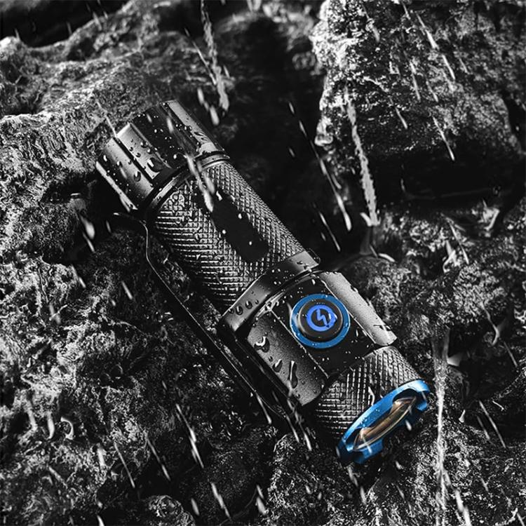603 IPX6 Mini Flashlight with Clip, 603