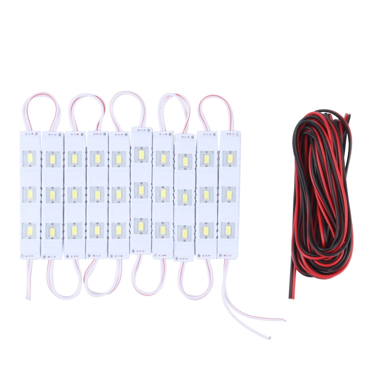 30LEDs 5630 SMD LED Modules White Light Waterproof Decorative Light, 5M Cable Length, DC 12V, 30LEDs 5630 SMD