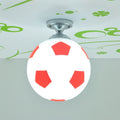 Creative Living Room Restaurant Cafe Football Shape LED Lamp Dome Light, Diameter: 20cm
