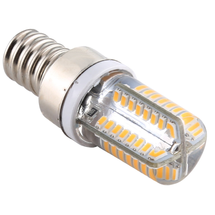 E12 SMD 3014 64 LEDs Dimmable LED Corn Light, AC 220V, E12