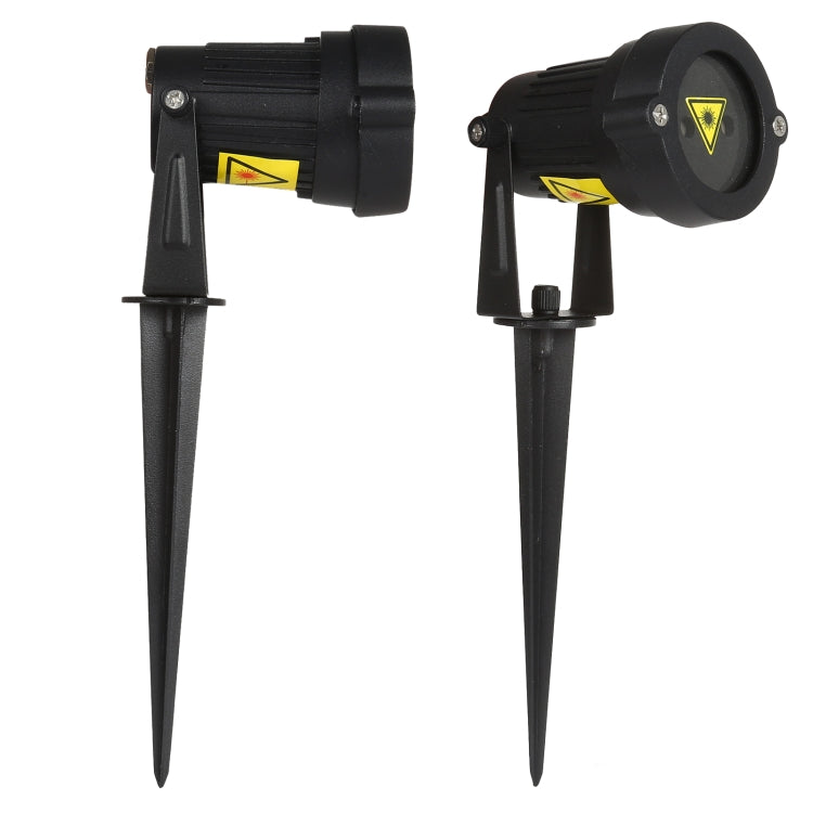 LED Outdoor Courtyard Static Sky Star Laser Projection Decorative Light IP44 Waterproof with Remote Control, EU Plug