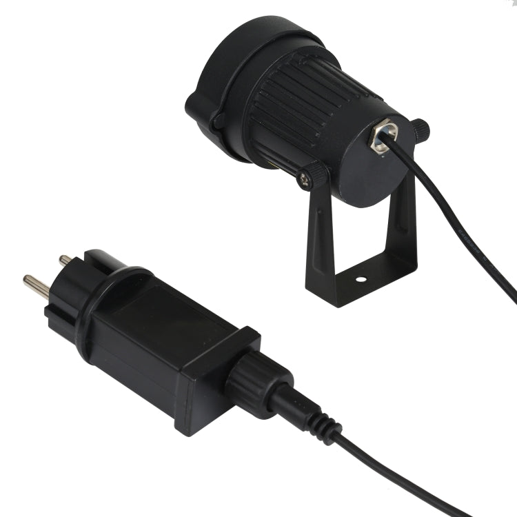 LED Outdoor Courtyard Static Sky Star Laser Projection Decorative Light IP44 Waterproof with Remote Control, EU Plug