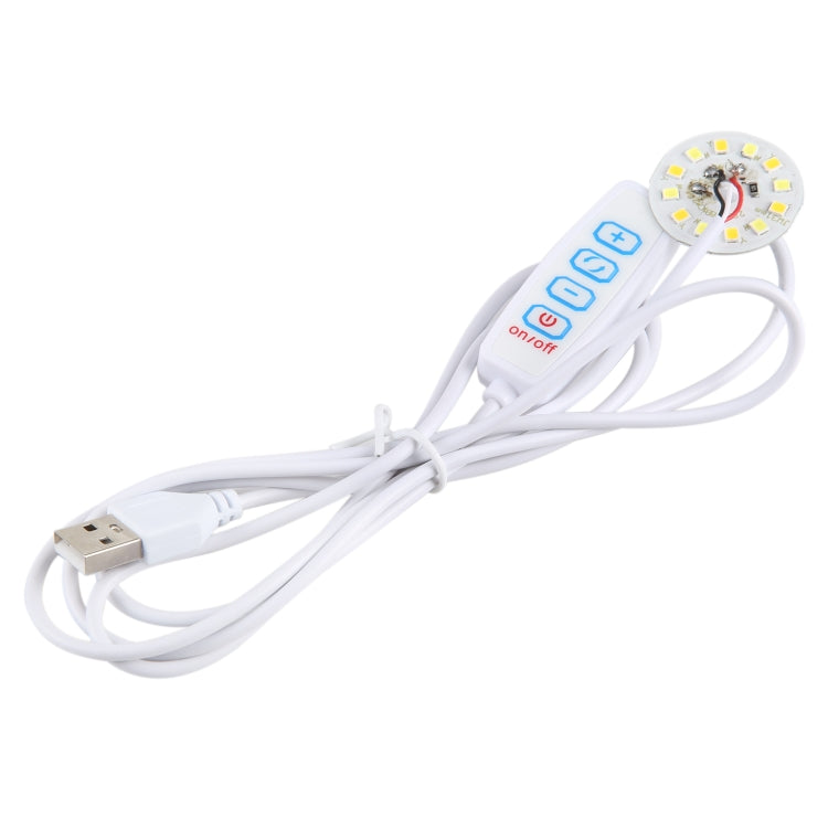 1.5m USB DC5V Switch Cable 3 Colors Controller with SMD LED Light, Switch with Light