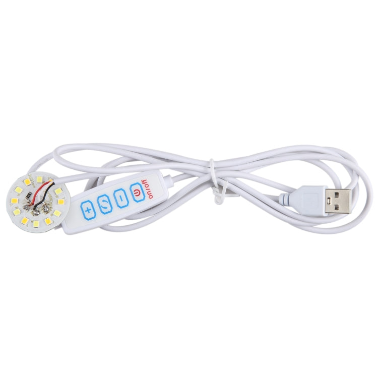 1.5m USB DC5V Switch Cable 3 Colors Controller with SMD LED Light, Switch with Light