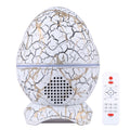 Gold Starry Projector Music Night Light with Remote Control