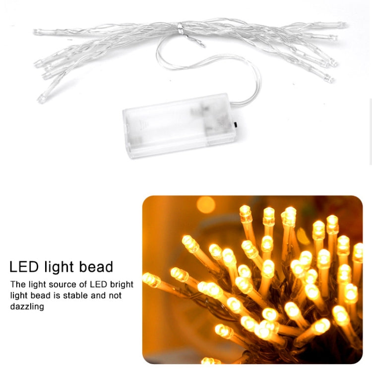 2m 10 Lights Santa Claus LED Decorative Light String, 2m 10 Lights Santa Claus