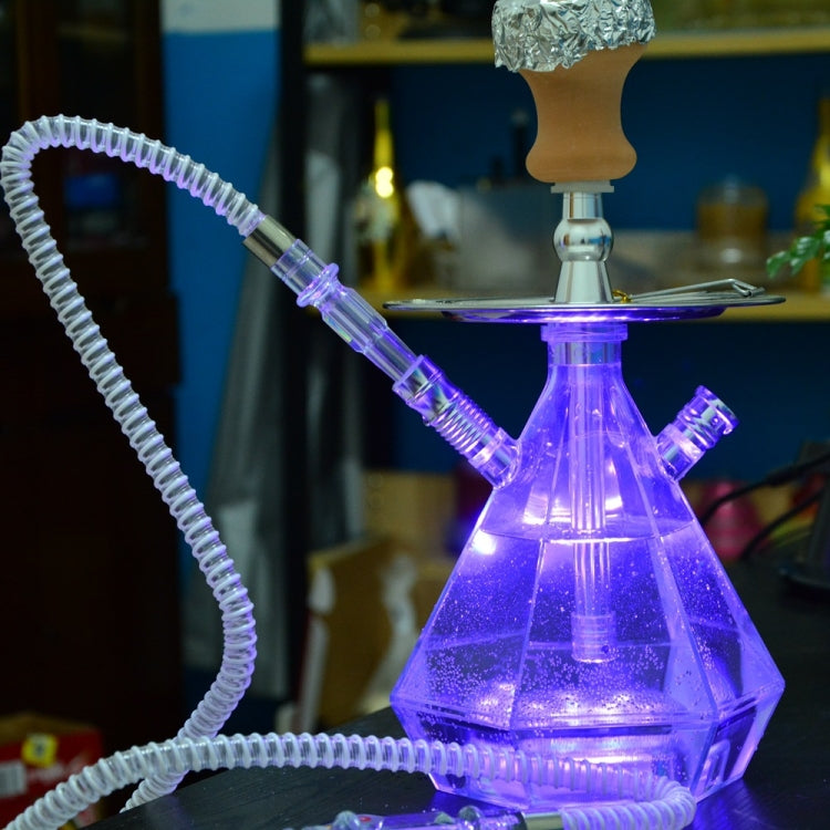 Acrylic Single Pipe Hookah Set, Single Pipe