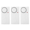 Home Security Wireless Remote Control Door Window Siren Magnetic Sensor Alarm Warning, 1 Remote Controller + 3 Magnetic Sensors, FYD-1388
