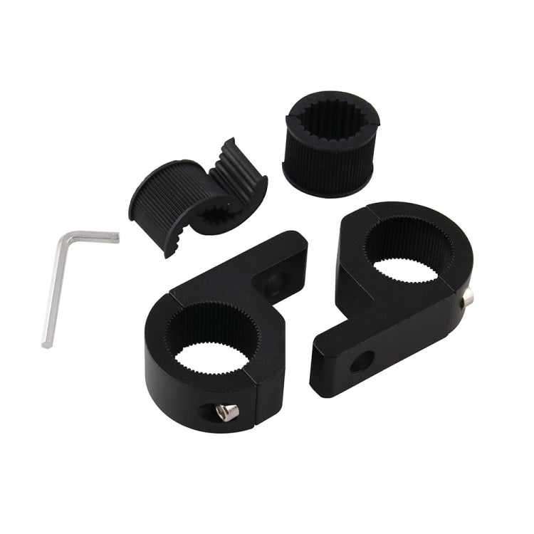 MB-EA076-1 Motorcycle Modification Accessories 20-30mm Universal Guardrail Spotlight Fixed Clip Bracket, Spotlight Fixed Clip Bracket
