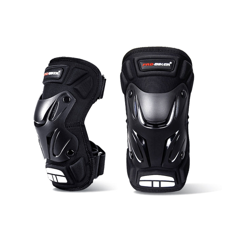 PRO-BIKER 2 in 1 Outdoor Sports Knee Pad Hiking Ski Motorcycle Bicycle Riding Protective Gear with Reflective Strip, PRO-BIKER 2 in 1 Knee Pad