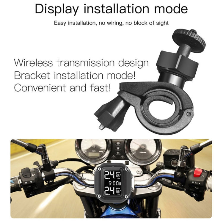 M4 Motorcycles Tire Pressure Monitor with Holder, M4