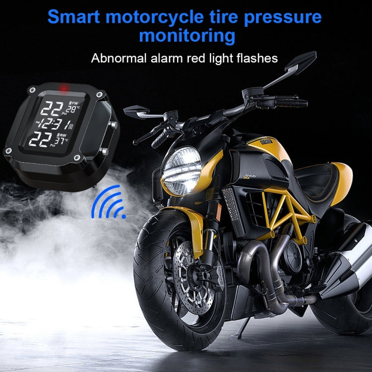 M6 Motorcycles Tire Pressure Monitor with Holder, M6