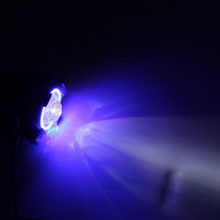 U7 10W 1000LM CREE LED Life Waterproof Headlamp Light with Angel Eyes Light for Motorcycle / SUV, DC 12V, U7 10W 1000LM Blue Light, U7 10W 1000LM Red Light