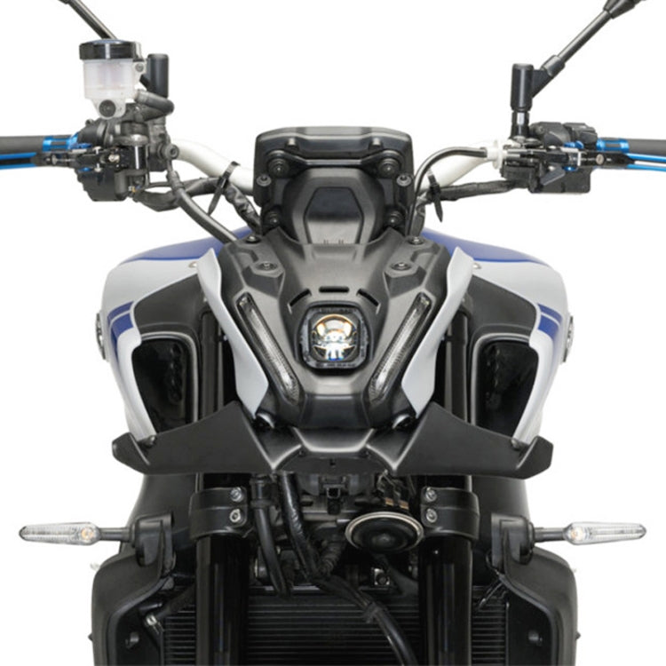 For Yamaha MT-09 2021-2023 Motorcycle Sport Downforce Naked Forntal Spoilers Aerodynamic Wing Deflector, MO-TF009 (Black), MO-TF009 (Carbon