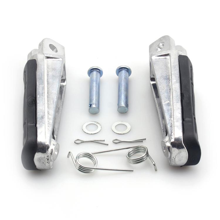 One Pair Motorcycle Front Foot Pegs for Suzuki HAYABUSA GSX1300R 1997–2010, For Suzuki HAYABUSA GSX1300R 1997–2010