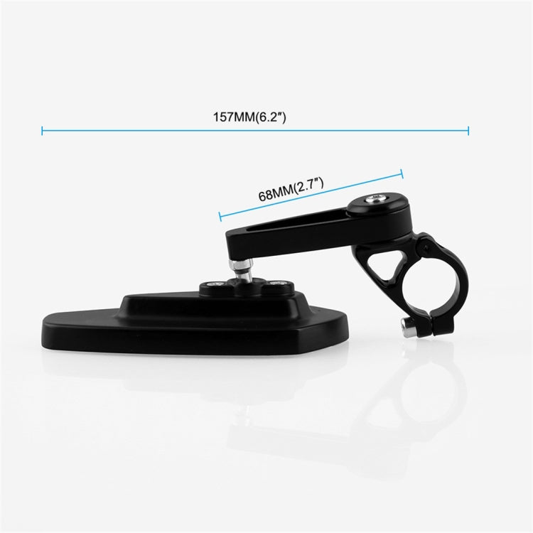 Universal 7 / 8 inch 22mm Modified Motorcycle Side Rearview Mirror, 7 / 8 inch 22mm (White)