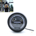 Motorcycle 5.75 inch Harley Headlight Retro Lamp LED Light Modification Accessories, Retro Lamp LED Light