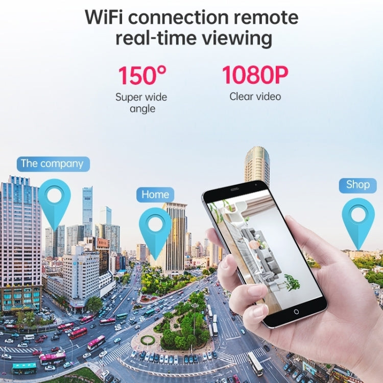 A9 1080P WiFi Wireless Network Camera Wide-angle Recorder, A9 1080P (White), A9 1080P (Black)