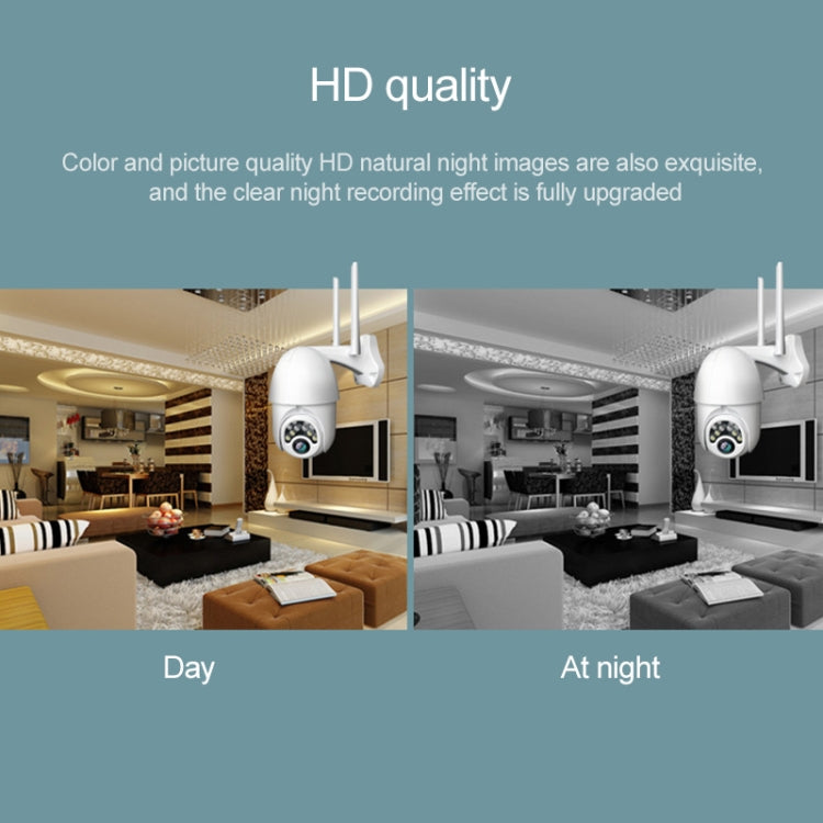 Q10 Outdoor Mobile Phone Remotely Rotate Wireless WiFi 10 Lights IR Night Vision HD Camera, Support Motion Detection Video / Alarm & Recording, UK Plug, Q10 IR, Q10 IR Night Vision
