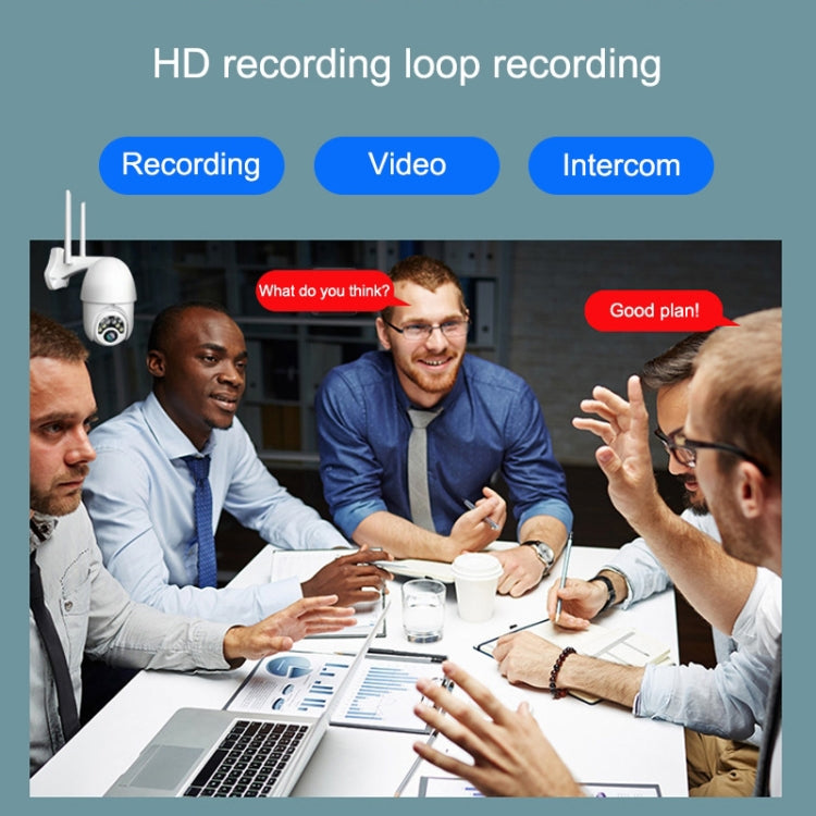 Q10 Outdoor Mobile Phone Remotely Rotate Wireless WiFi 10 Lights IR Night Vision HD Camera, Support Motion Detection Video / Alarm & Recording, UK Plug, Q10 IR, Q10 IR Night Vision